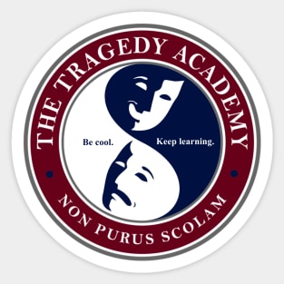 The Tragedy Academy Logo Sticker